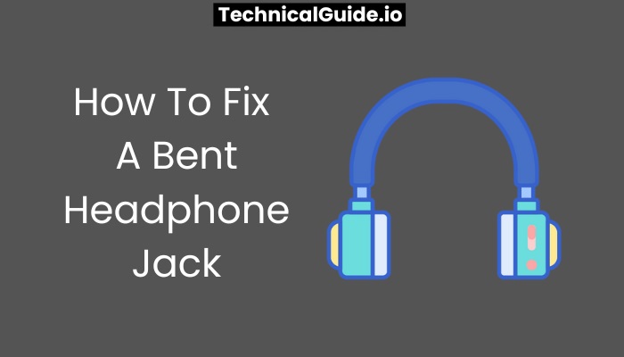 How To Fix a Bent Headphone Jack