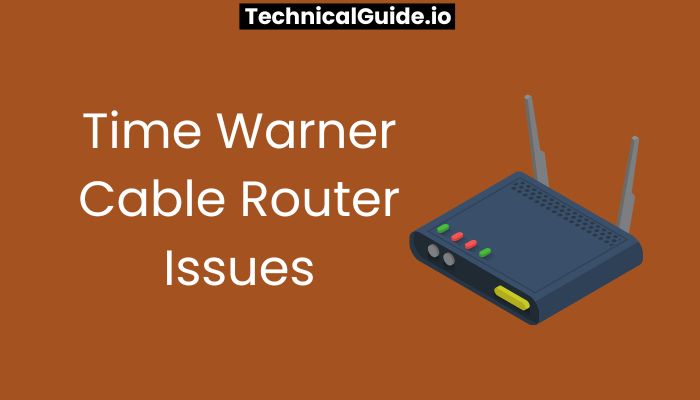 time warner cable router issues