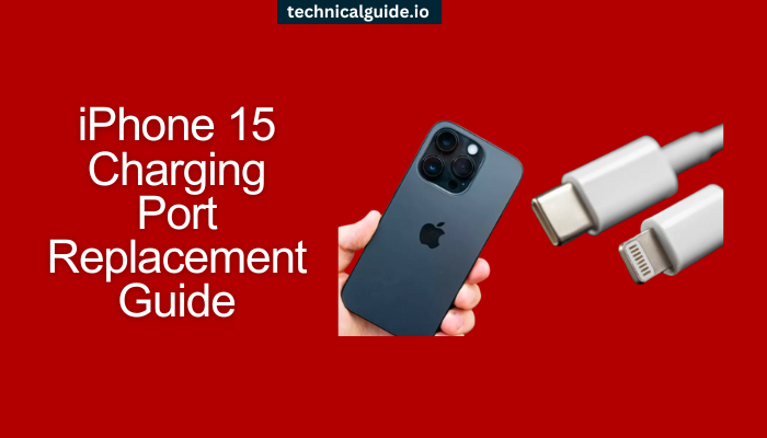 iPhone 15 Charging Port Replacement Guide