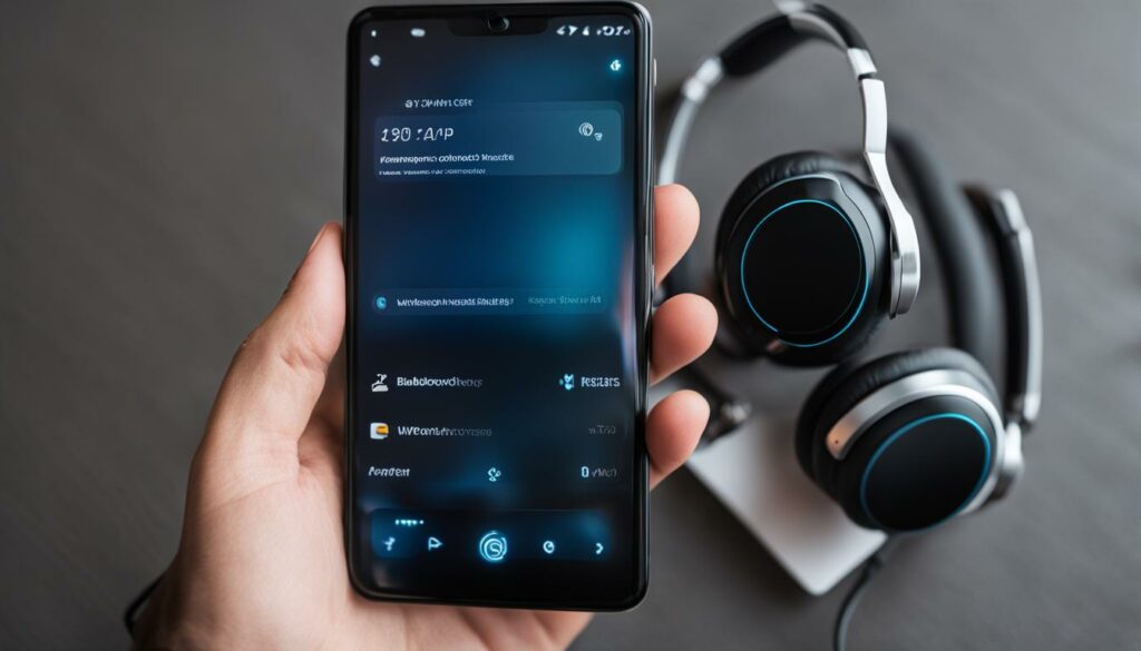Connecting Bluetooth headphones to an Android phone